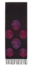 Scarf with Celtic Spiral Motif