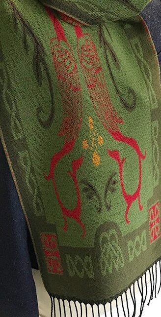 Scarf with Celtic Motif