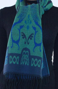 Scarf with Celtic Motif