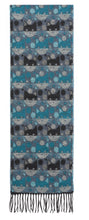 Scarf with Comical Cats Motif