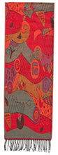 Scarf with "Picasso Type" Motif
