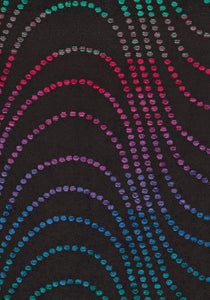 Shawl with Dot Motif