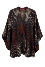 Shawl with Dot Motif