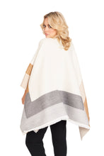 Shawl with Colour Block Design