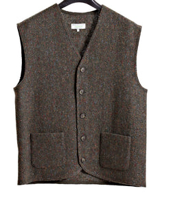 Man's Waistcoat in Donegal Tweed