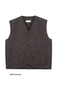 Man's Waistcoat in Donegal Tweed