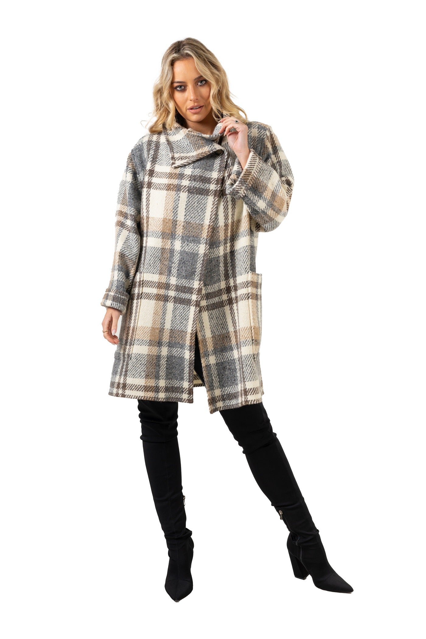 Shortie Coat in Donegal Tweed – Jimmy Hourihan