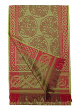 Micro Acrylic Scarf with Celtic Motif