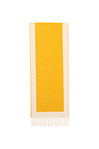 Gold/White Scarf