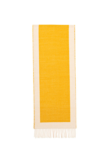 Gold/White Scarf