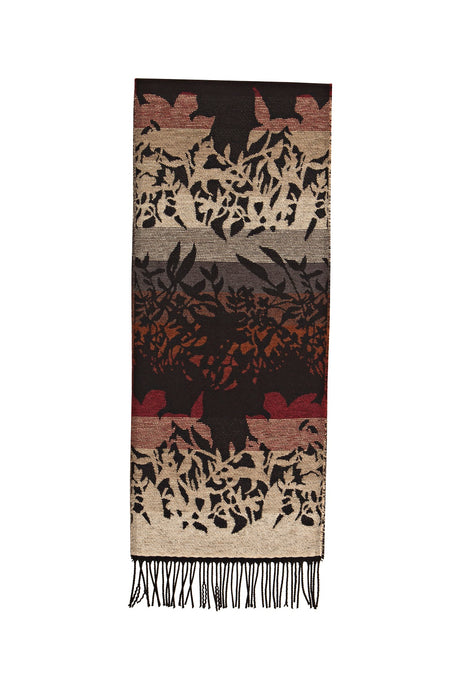 Scarf with Sylvan Motif