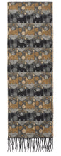 Scarf with Comical Cats Motif