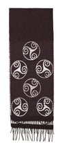 Scarf with Celtic Triskele Motif