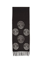 Scarf with Celtic Spiral Motif