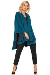 Shawl with Abstract Design