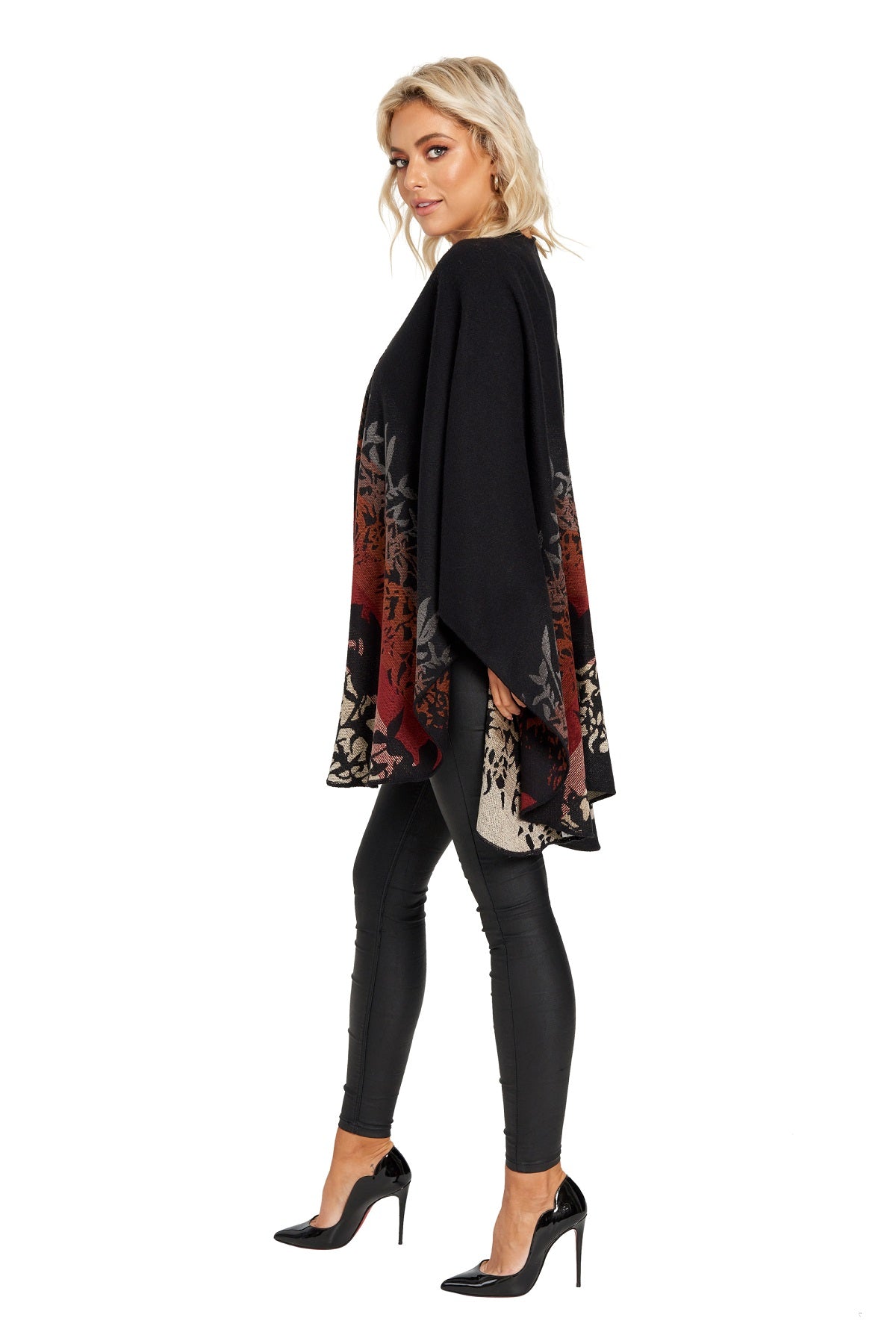 Shawl With Sylvan Motif