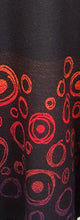 Shawl with Bubbles Motif
