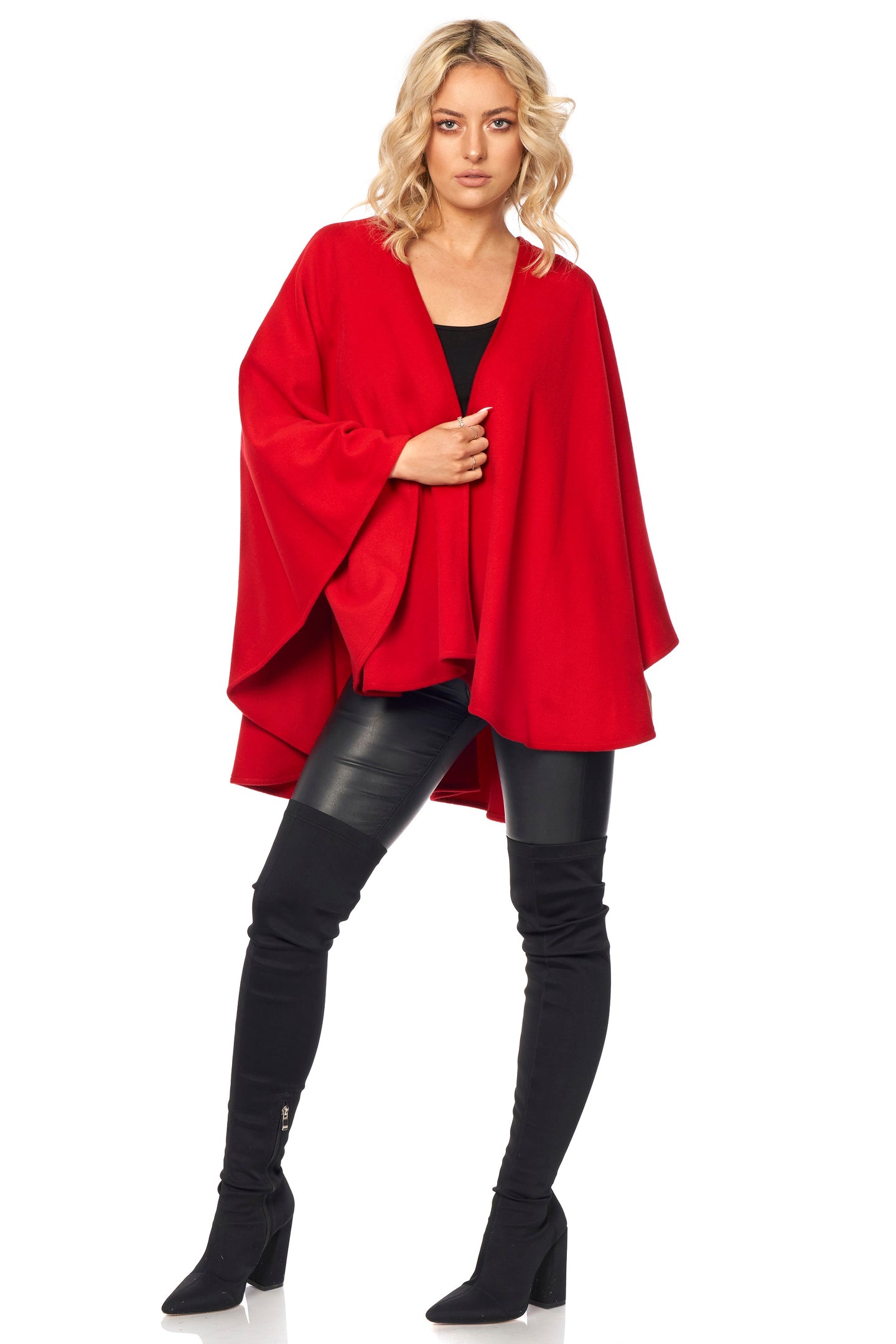 Shawl in Cashmere/Wool Blend Cloth