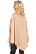 Cape in Cashmere/Wool with Convertible Hood