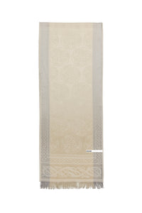 Micro Acrylic Scarf with Celtic Motif