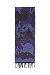Scarf with "Picasso Type" Motif