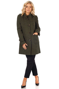 Duffel Coat in Donegal Tweed