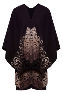 Shawl with Bubbles Motif