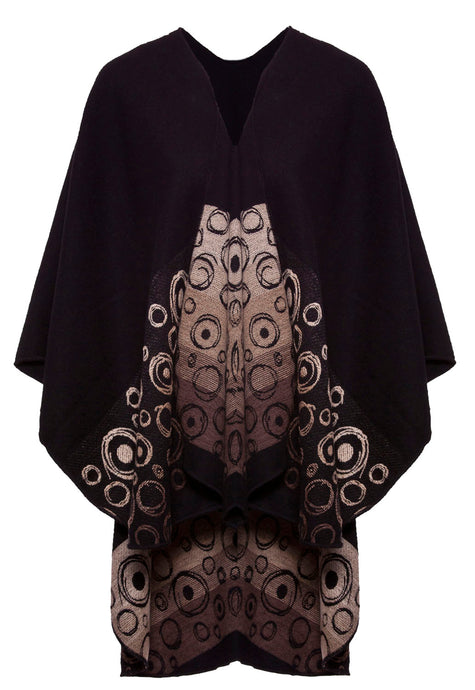 Shawl with Bubbles Motif